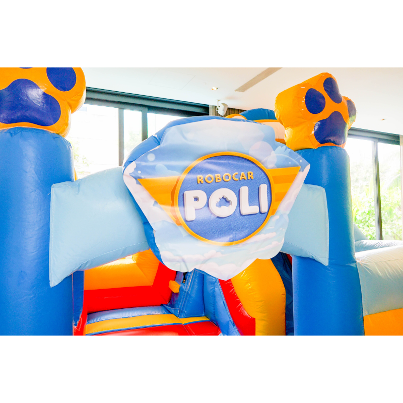Robocar Poli & Amber Bouncy Castle