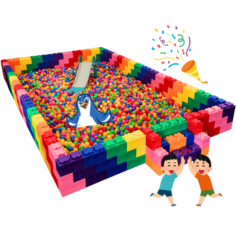 Rainbow Ball Pit (Mega, Giant, Large)