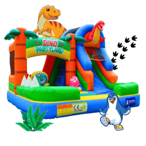 Jurassic Dinosaur Land Bouncy Castle