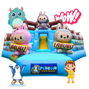 Labubu The Monsters Bouncy Castle