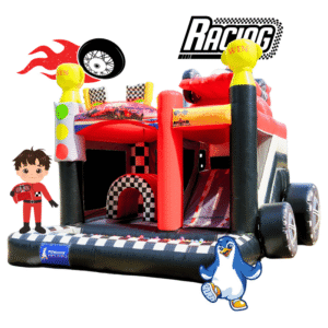 Racing Turbo Bouncy Castle