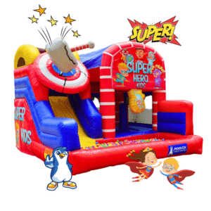 Superhero Wonders Bouncy Castle