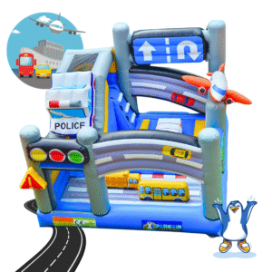 Vehicle World Bouncy Castle