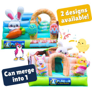 Mid-Autumn Jade Rabbit Bouncy Castle