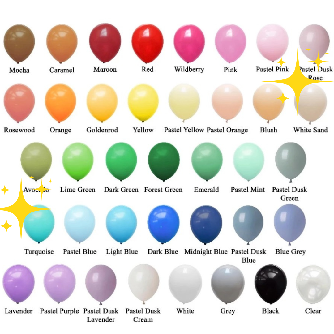 Balloon dome balloons selection