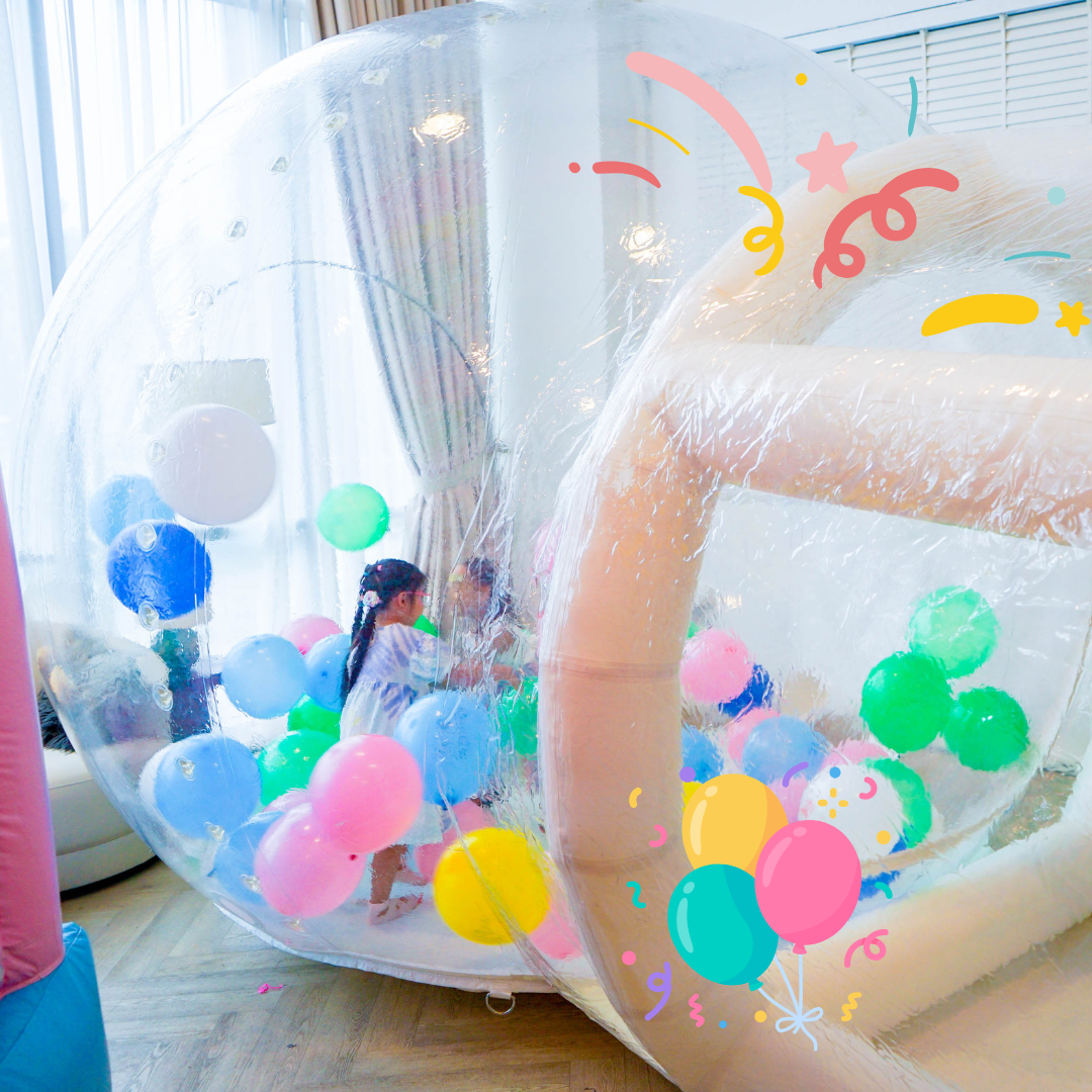 Wow centrepiece balloon dome